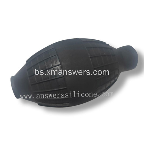 prilagođeni oblikovani dijelovi od silikonske gume šuplja gumena lopta
